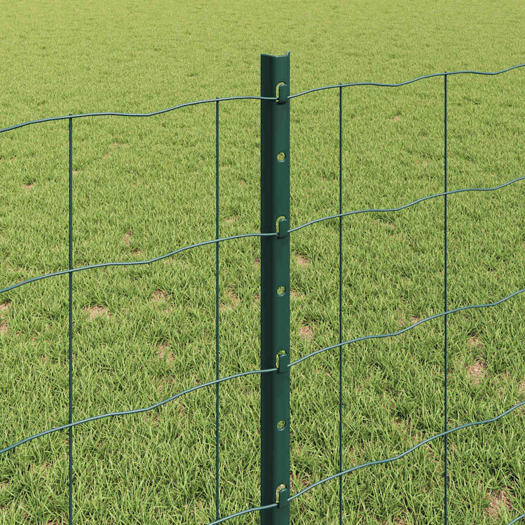Recinzione in Rete Saldata 25 x 0,8 m - Acciaio Rivestito PVC Verde