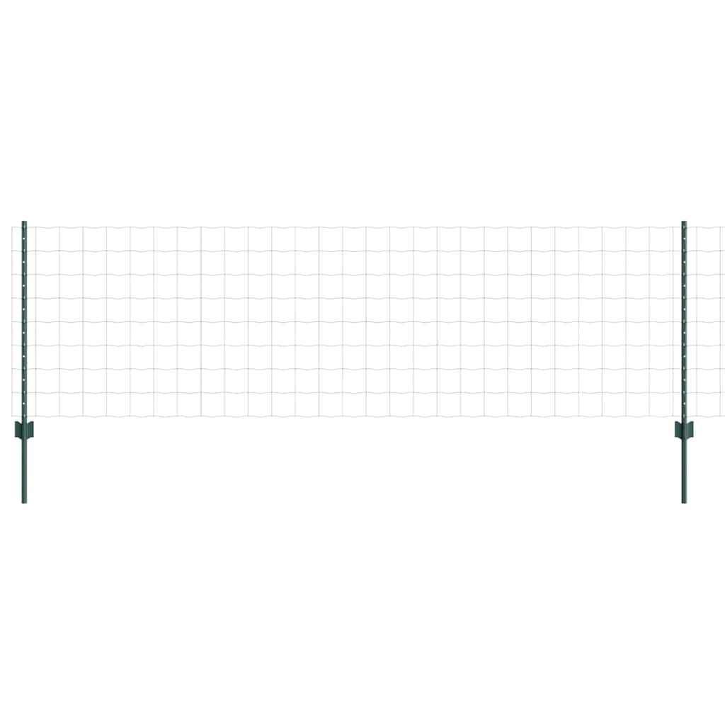 Recinzione in Rete Saldata 25 x 0,8 m - Acciaio Rivestito PVC Verde