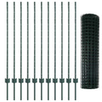 Recinzione in Rete Saldato Acciaio PVC 25 x 1,2 m