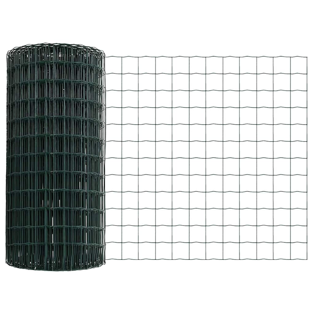 Recinzione in Rete Saldata 50 x 0,6 m - Acciaio Rivestito PVC Verde