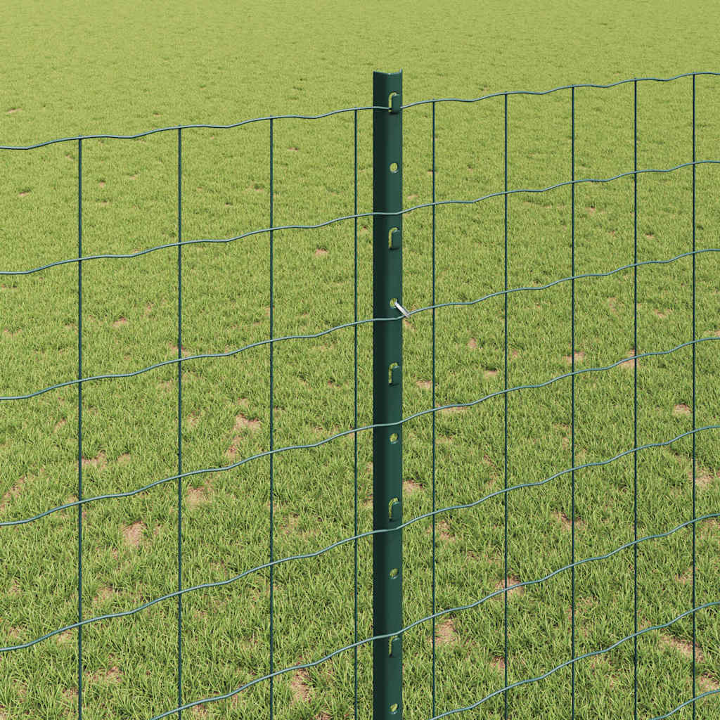 Recinzione in Rete Saldata 10 x 1,4 m - Acciaio Rivestito PVC Verde
