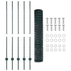 Recinzione in Rete Saldata 10 x 1,4 m - Acciaio Rivestito PVC Verde