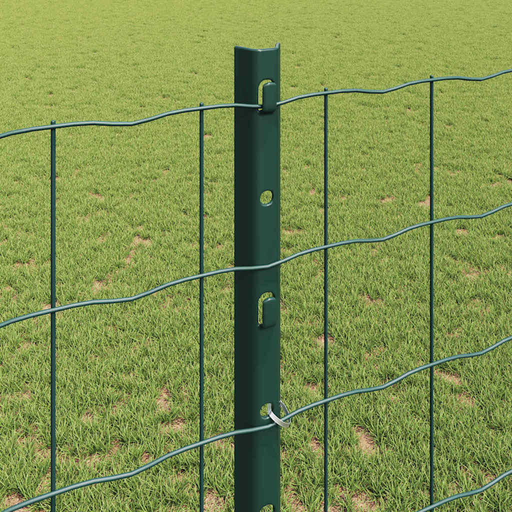 Recinzione in Rete Saldato 25 x 1,2 m Acciaio PVC Verde