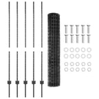 Recinzione in Rete Saldato Acciaio PVC 10 x 1,4 m