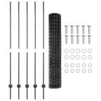 Recinzione in Rete Saldato Acciaio PVC 10 x 1,5 m
