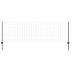 Recinzione in Rete Saldato 10 x 0,8 m Acciaio PVC Grigio