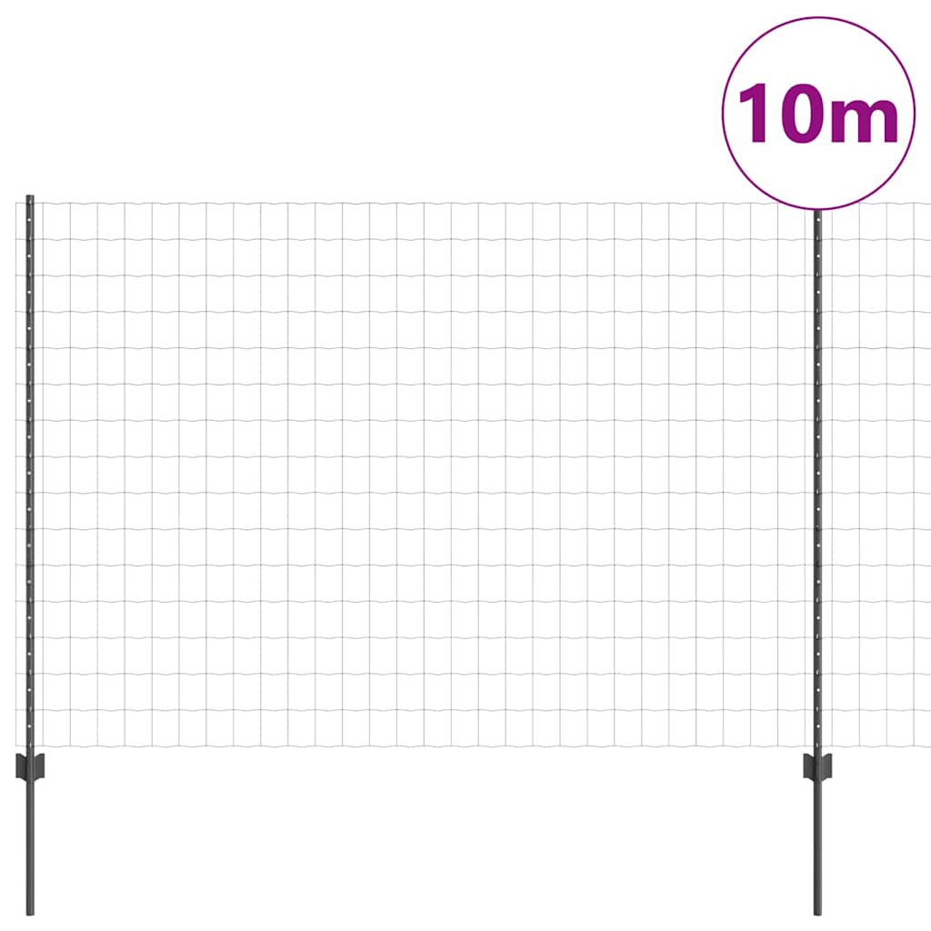 Recinzione in Rete Saldato Acciaio PVC 10 x 1,5 m