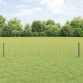 Recinzione in Rete Saldata 10 x 0,4 m Acciaio Rivestito PVC Grigio