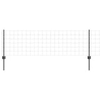 Recinzione in Rete Saldato 10 x 0,6 m Acciaio PVC Grigio