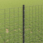 Recinzione in Rete Saldata 25 x 1 m - Acciaio Rivestito PVC Grigio