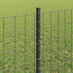 Recinzione in Rete Saldata 25 x 0,8 m - Acciaio Rivestito PVC Grigio