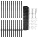 Recinzione in Rete Saldato Acciaio PVC 25 x 1 m