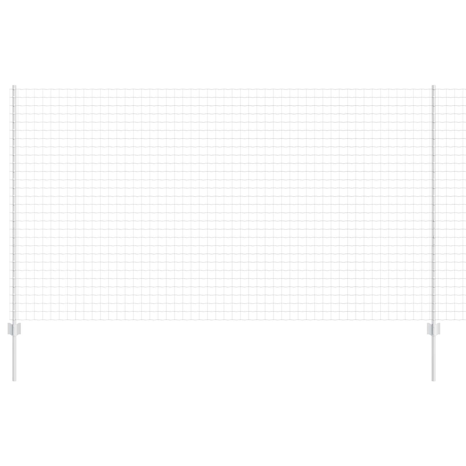 Recinzione in Rete Saldato Acciaio Zincato 10 x 1,4 m