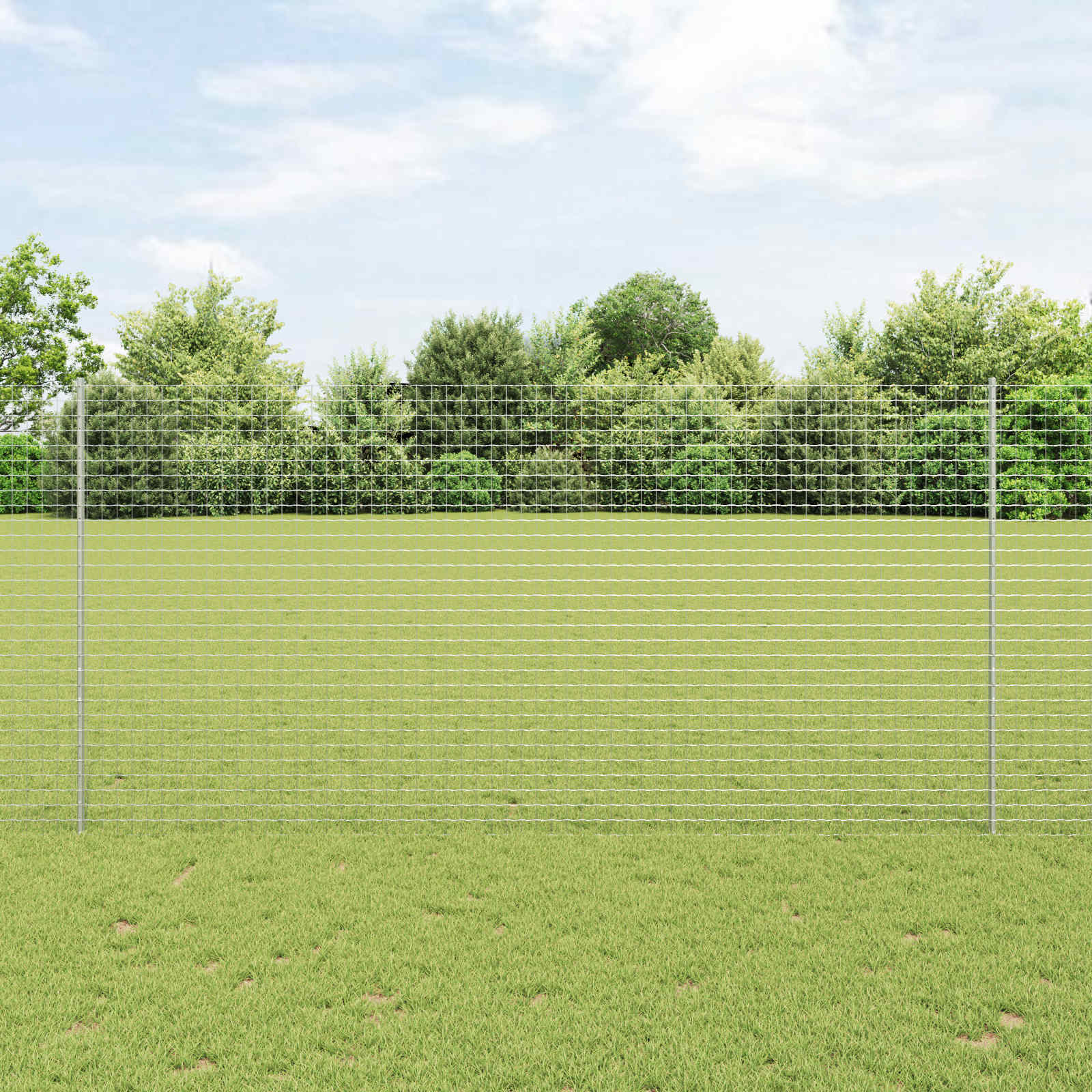 Recinzione in Rete Saldato Acciaio Zincato 10 x 1,5 m