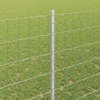 Recinzione in Rete Saldato 10 x 1,4 m Acciaio Zincato