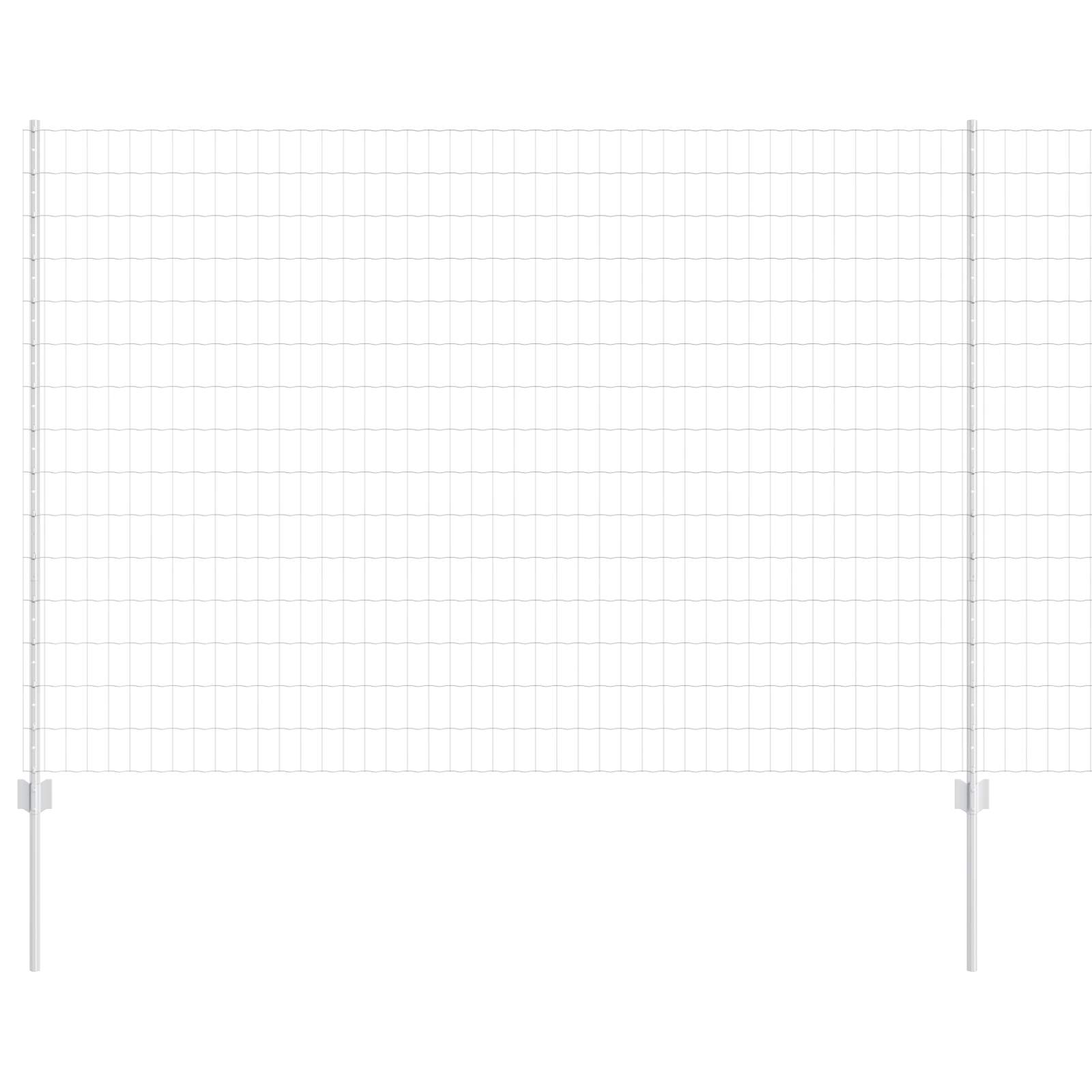 Recinzione in Rete Saldato Acciaio Zincato 10 x 1,6 m