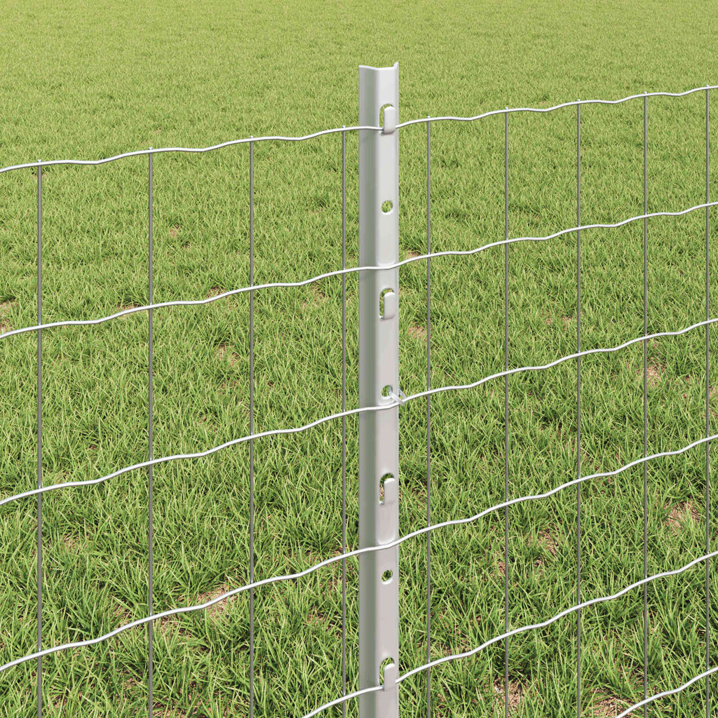 Recinzione in Rete Saldata Acciaio Zincato 25 x 0,6 m
