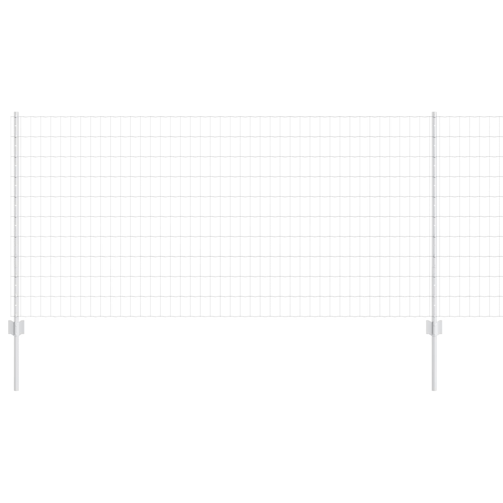 Recinzione in Rete Saldata Acciaio Zincato 25 x 1 m