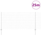 Recinzione in Rete Saldata Acciaio Zincato 25 x 1 m