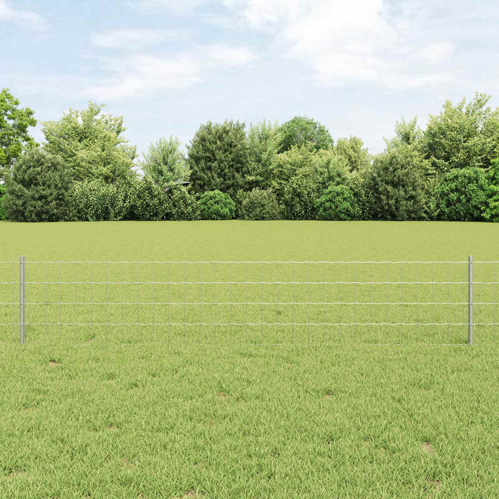 Recinzione in Rete Saldata Acciaio Zincato 25 x 0,4 m