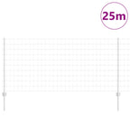 Recinzione in Rete Saldata Acciaio Zincato 25 x 1 m