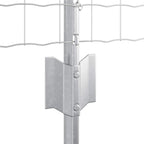 Recinzione in Rete Saldata Acciaio Zincato 25 x 0,6 m