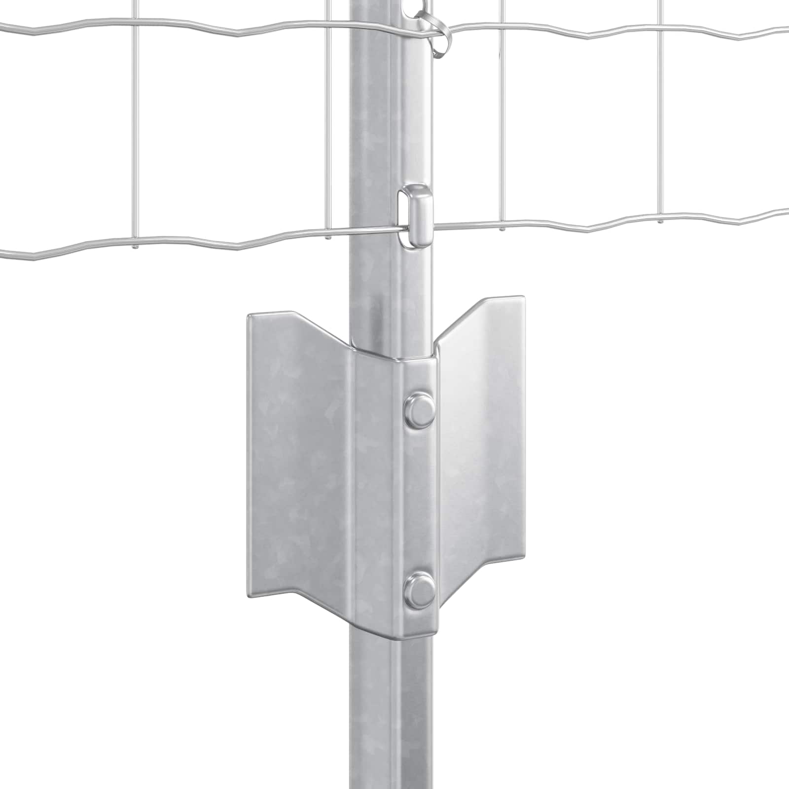 Recinzione in Rete Saldata Acciaio Zincato 25 x 0,6 m