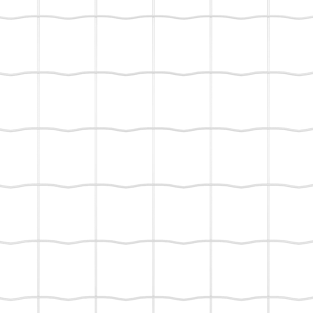 Recinzione in Rete Saldata Acciaio Zincato 25 x 0,6 m