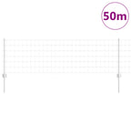 Recinzione in Rete Saldato Acciaio Zincato 50 x 0,6 m