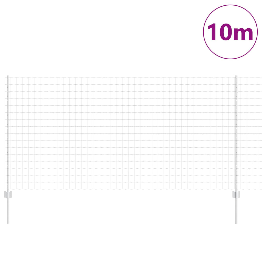 Recinzione in Rete Saldato Acciaio Zincato 10 x 1,2 m