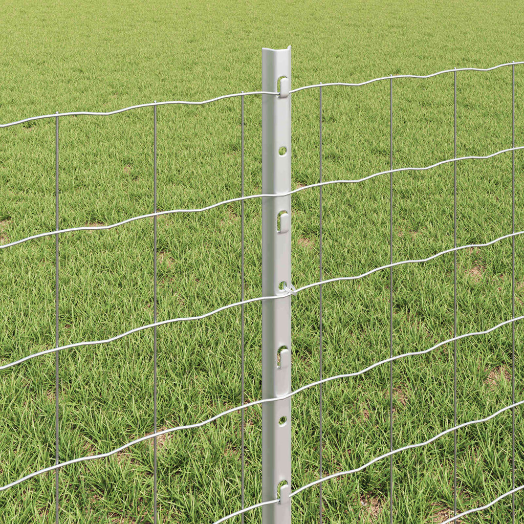 Recinzione in Rete Saldata Acciaio Zincato 25 x 0,6 m