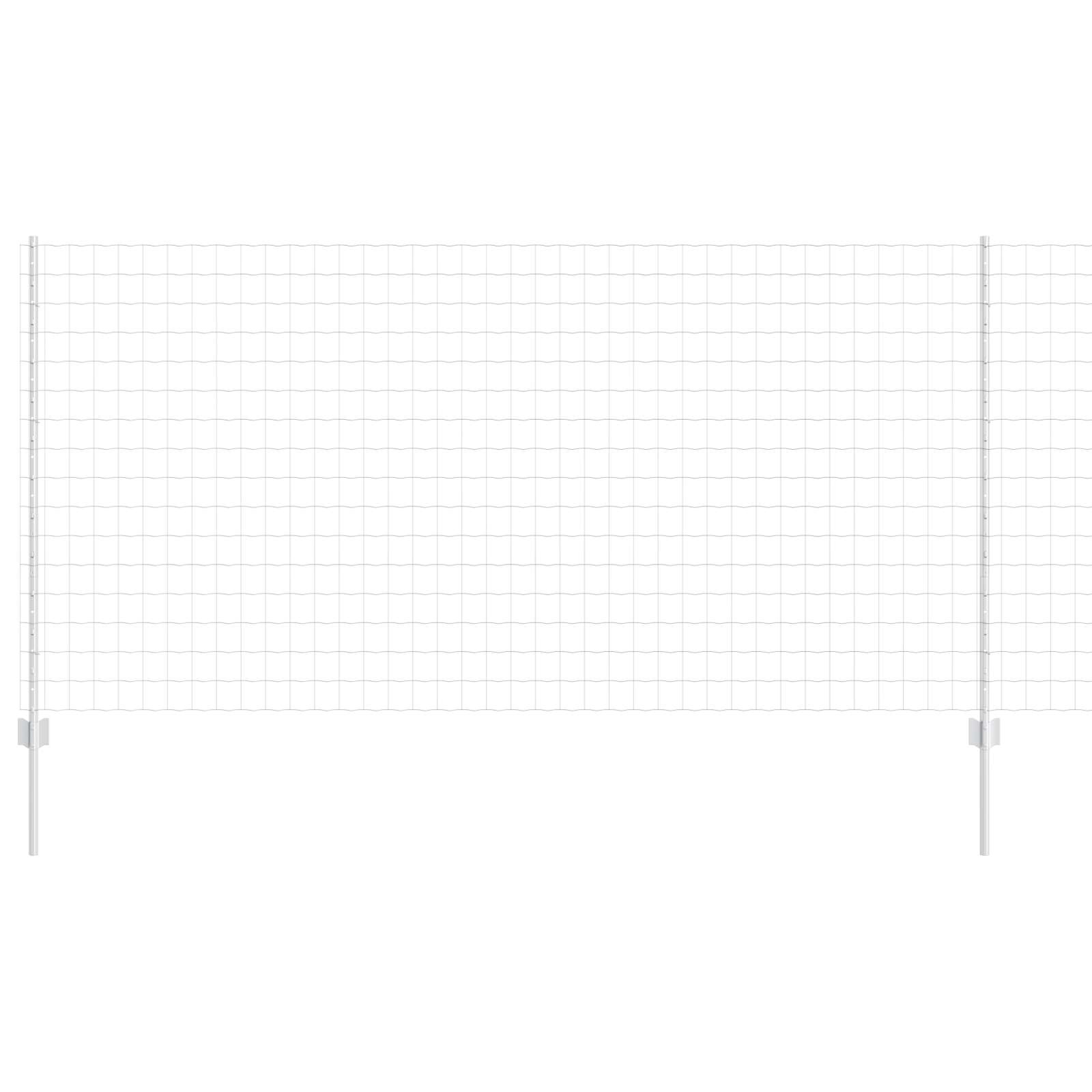 Recinzione in Rete Saldato Acciaio Zincato 25 x 1,2 m