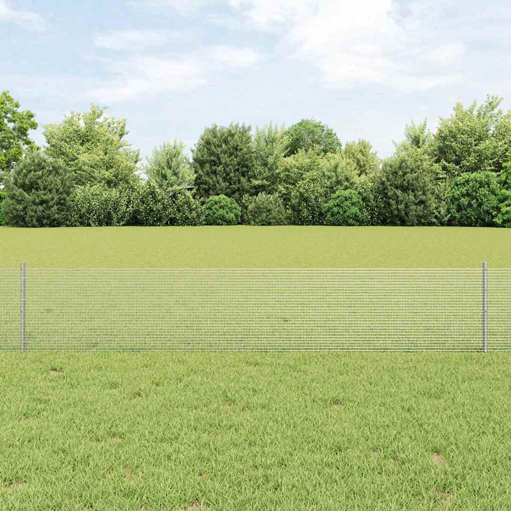 Recinzione in rete saldata con palo 10 x 0,4 m