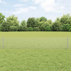 Recinzione in rete saldata con palo 10 x 0,4 m - Acciaio zincato