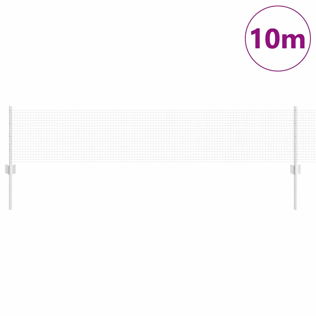 Recinzione in rete saldata con palo 10 x 0,4 m