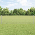 Recinzione in rete saldata con palo 10 x 0,6 m - Acciaio zincato