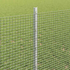 Recinzione in rete saldata con pali 10 x 0,8 m acciaio zincato