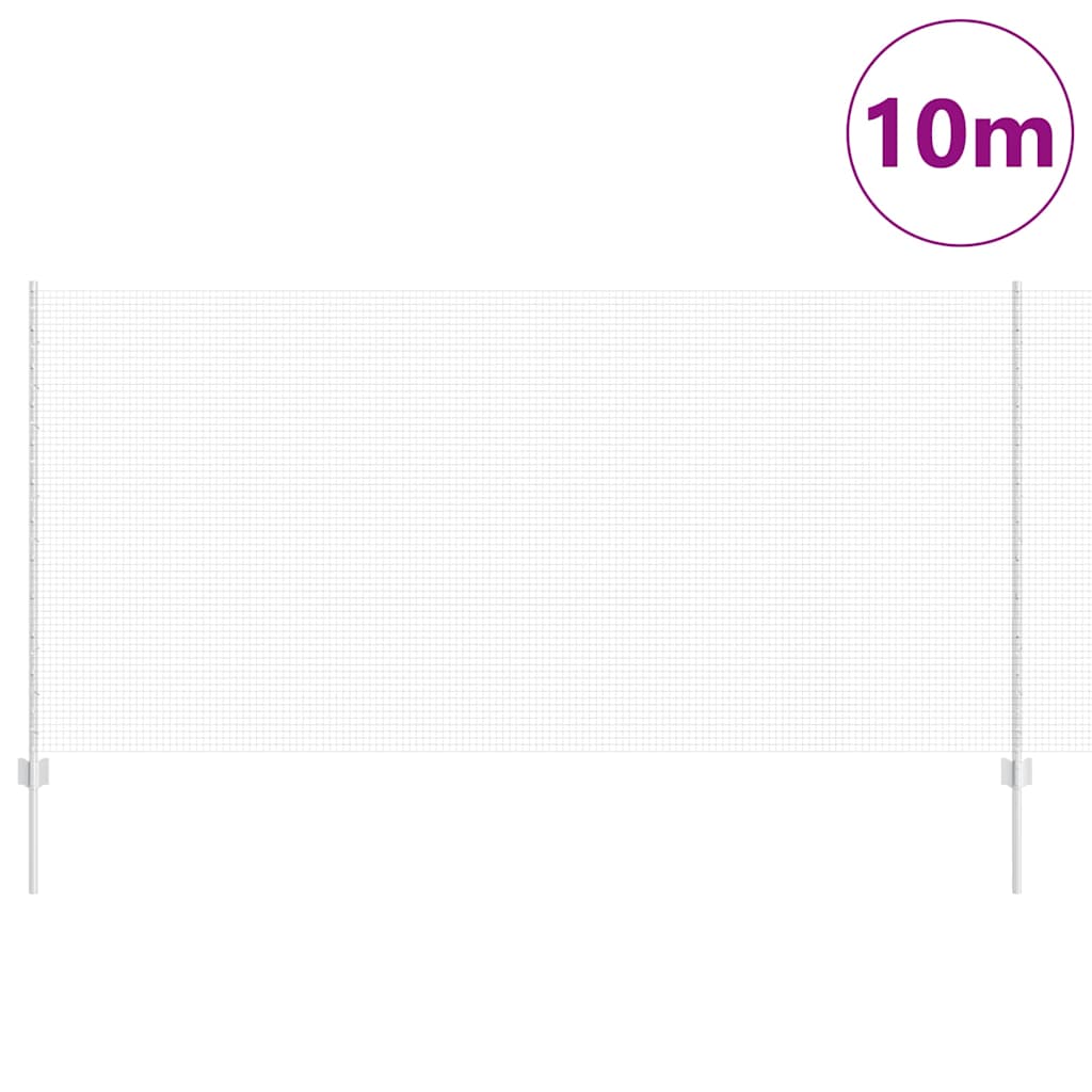 Recinzione in rete saldata con pali 10 x 1,2 m