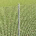 Recinzione in rete saldata con palo 10 x 1,4 m - Acciaio zincato