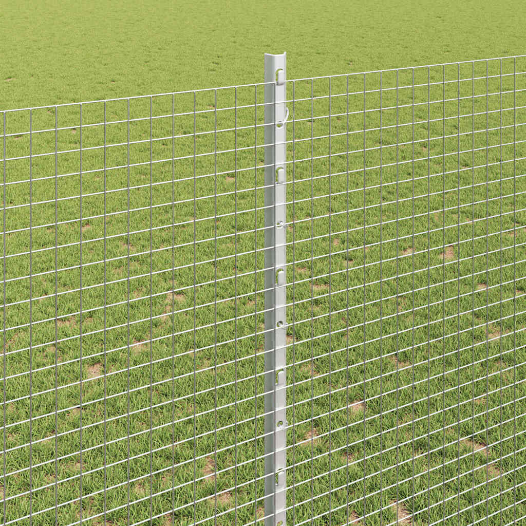 Recinzione in rete saldata con palo 10 x 1,4 m - Acciaio zincato