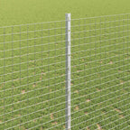Recinzione in rete saldata con pali 10 x 1,4 m - Acciaio zincato