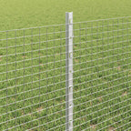 Recinzione in rete saldata con palo 25 x 0,6 m - Acciaio zincato