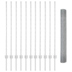 Recinzione in rete saldata con palo 25 x 1,2 m