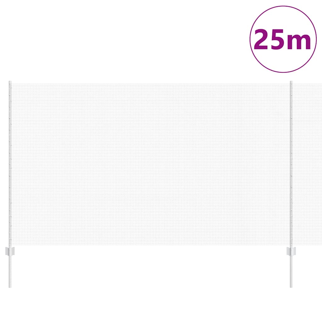 Recinzione in rete saldata con palo 25 x 1,4 m