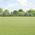 Recinzione in rete saldata con pali 25 x 1,6 m - Acciaio zincato