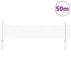 Recinzione in rete saldata zincata 50 x 0,5 m con pali