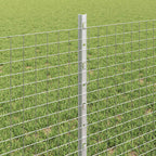 Recinzione in rete saldata con pali 50 x 0,6 m acciaio zincato