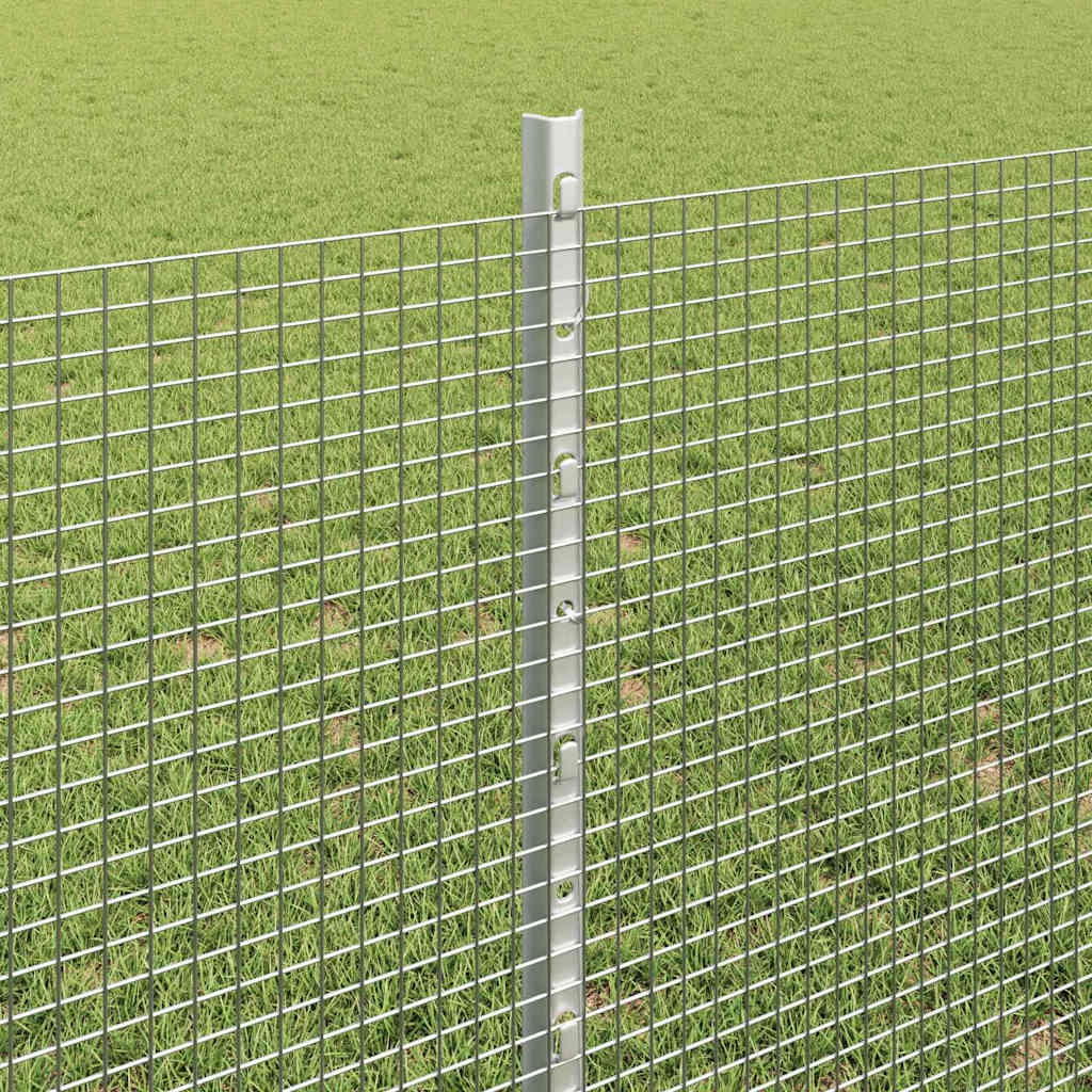 Recinzione in rete saldata con palo 50 x 0,8 m (L x A) - Acciaio zincato
