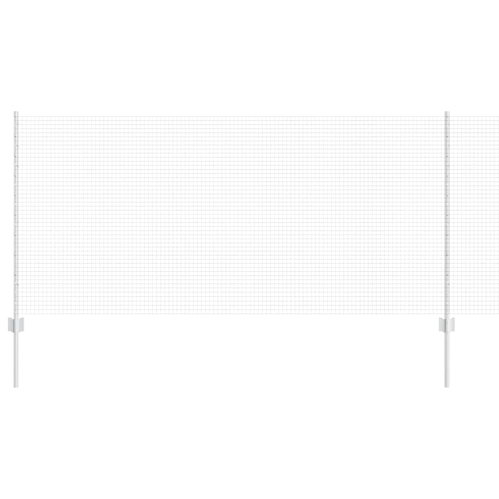 Recinzione in rete saldata zincata 50 x 1 m