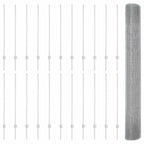 Recinzione in rete saldata con pali 50 x 1,2 m - Acciaio zincato